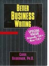 Better Business Writing